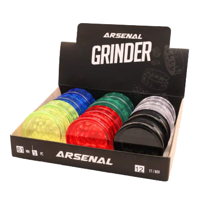 Arsenal 60mm 3-Pc Acrylic Grinder
